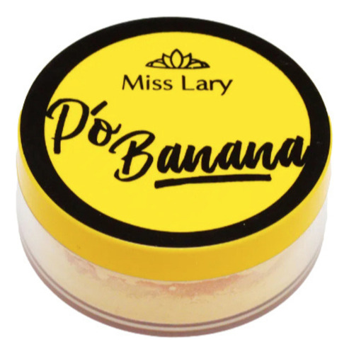 Polvo Banana Vegano Miss Lary Rekabeautyshop