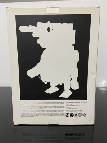 Figura Large Martin Big Red - World War Robot - Threea (Usado)