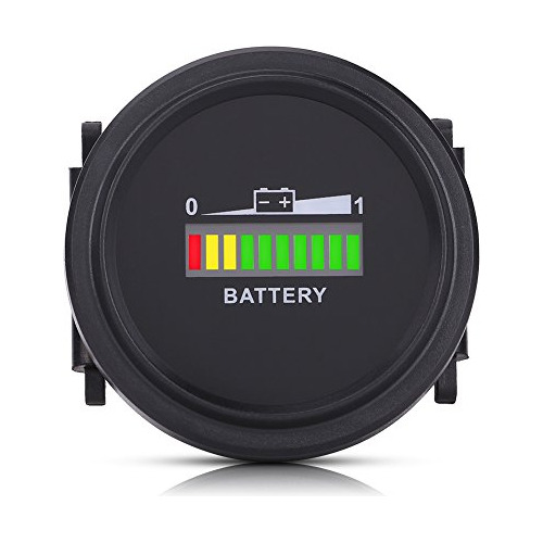 Indicador De Batería Led Digital De 12v/24v/36v/48v/72...
