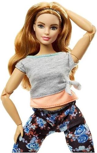 Imagem 3 de 5 de Barbie Feita Para Mexer Yoga Ruiva Classica Ms