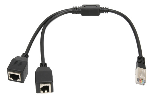 Cable Divisor Ethernet Rj45 De 1 A 2 Puertos Hembra Estable