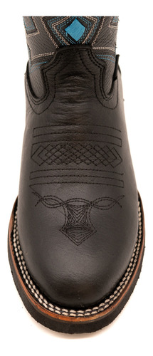 Bota Vaquera Oval Piel 100% Original