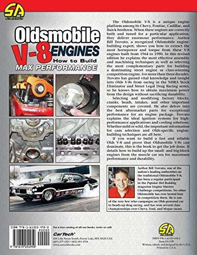 Oldsmobile V-8 Engines - Revised Edition How To Build Max P, De Trovato, Bill. Editorial Cartech, Tapa Blanda En Inglés, 2015