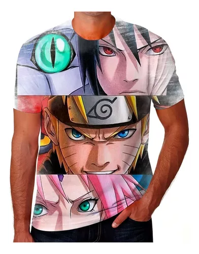 Camisa Camiseta Envio Hoje Minato Anime Desenhos Naruto 05