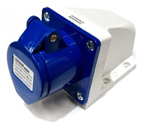 Enchufe Industrial Hembra Sobrepuesta 2p+t 16a 220v Ip44 6h