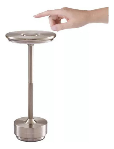 Lámpara De Mesa Inalámbrica Usb Recargable, Luz Nocturna Led