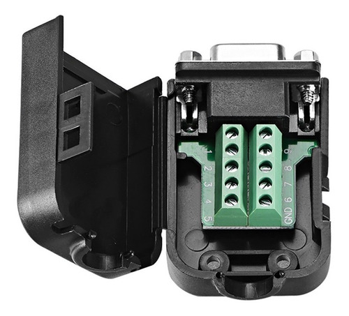 Adaptador Hembra Db9 Rs232 Serial Terminal C/ Clema Conector