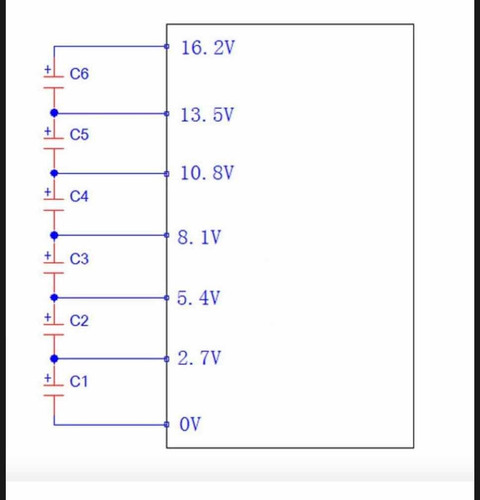 Placa Para Super Capacitor/ultra Capacitor 2.7v Frete Grátis
