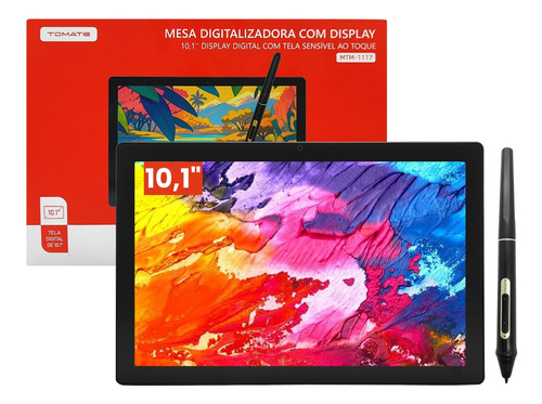 Mesa Digitalizadora Com Display 10,1 5080 Lpi Com Caneta
