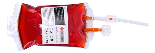 Set De 10 Bolsas De Sangre Falsas Para Fiesta De Halloween