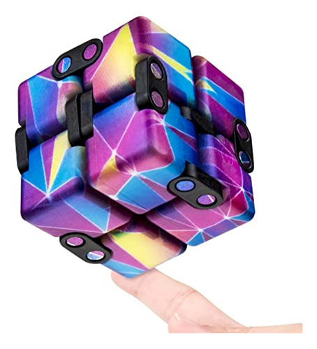 Cubo Infinito Infinitycube Fidget Toy Juego De Inquietud Par