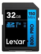 Comprar Tarjeta Memoria 32gb 800x Pro Lexar 150mb\u002Fs