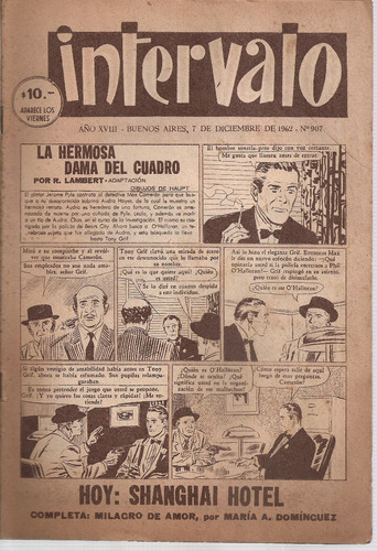 Revista Intervalo Nº 907 Diciembre 1962