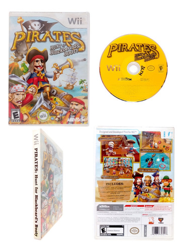 Pirates Hunt For Blackbeards Booty Nintendo Wii (Reacondicionado)