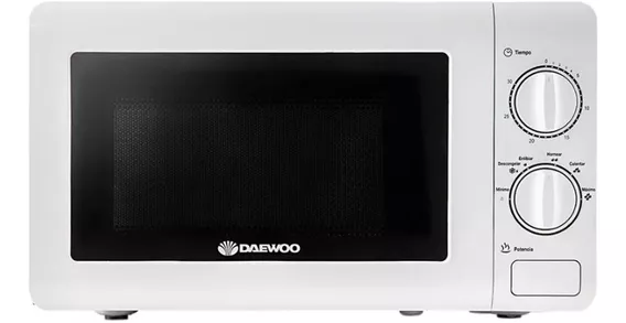 Microondas Daewoo (d120m) 700w 20l Blanco