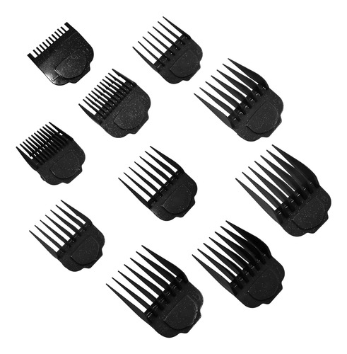 Ic Clipper Guardias Guía Peine 10pcs Set Compatible An...