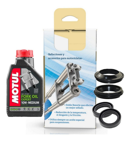 Retenes Honda Shadow 750 Ca 2008 2009 + Motul Db117