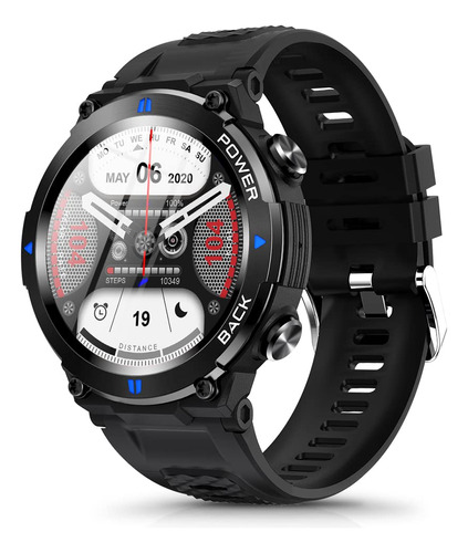 Relojes Inteligentes Para Hombre, 5atm/ip68, Impermeable, C.