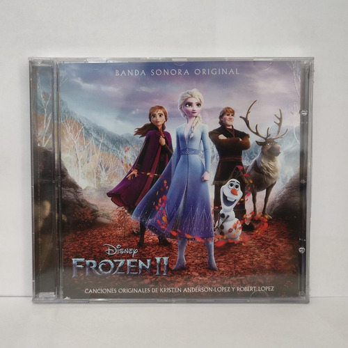 Frozen Ii Soundtrack Latino Kristen Anderson-lopez Cd Nuevo