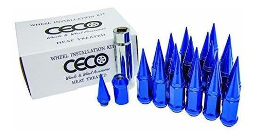 Ceco Blue 5-lug 2-pce Spike Style Installation Kit (20 Lug N