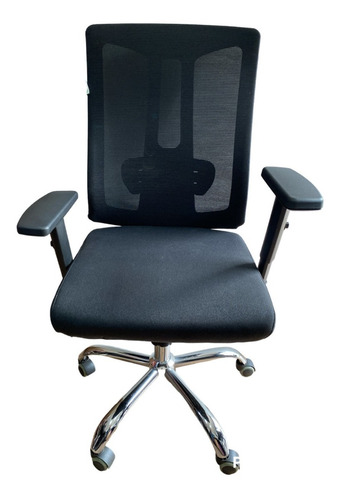 Silla De Oficina Ejecutiva Lajas Color Negro Ergonómica