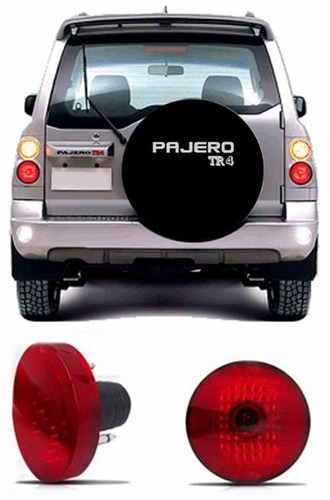 Par Lanterna Traseira Pajero Tr4 2000 2001/04 Verm 117mm D/e