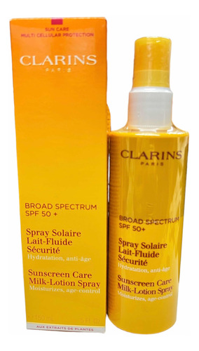 Clarins Spray Leche Protector Solar Spf 50+ Antiage Hidrata