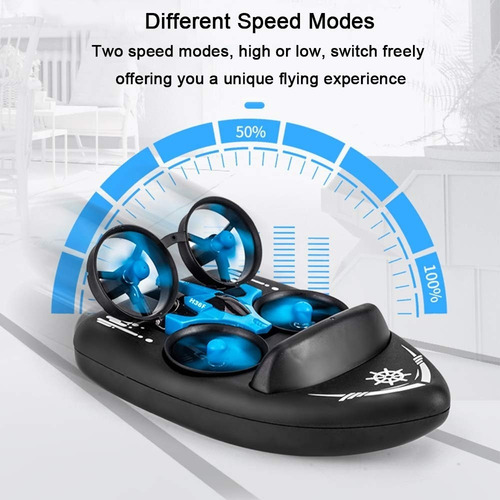 3 Em 1 Controle Remoto Hovercraft /