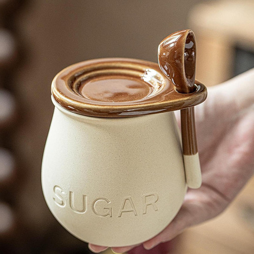 Azucarero, Recipiente Para Almacenar Alimentos De Cocina,
