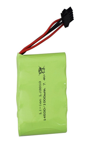 7.4v 1000mah 14500 Batería Para Coche Teledirigido De36w 1:1