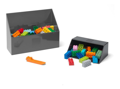 Imagen 3 de 6 de Lego Brick Scooper Separador Y 2 Palas Para Juntar Neutral