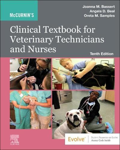 Clinical Textbook For Veterinary Technicians And Nurses Acce