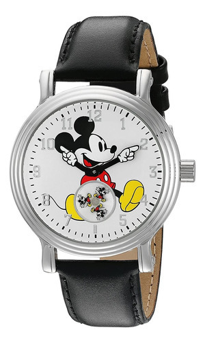 Reloj Mujer Disney W002751 Cuarzo Pulso Negro Just Watches