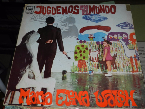 Vinilo 2611 - Juguemos En El Mundo - M. E. Walsh- Cbs