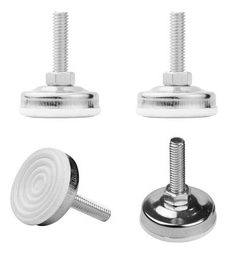 Nivelador Para Muebles Regaton Metalico Rosca 5/16 4 Unidades