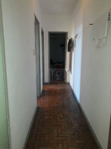 Imagem 7 de 19 de Apartamento Com 2 Dormitórios, Vaga De Garagem Suficiente , Espaço Para Motos E Bicicletas À Venda, 80 M² Por R$ 270.000 - Vila Matias - Santos/sp - Ap10771
