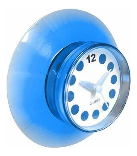 Reloj De Ducha Translúcido Azul Dz