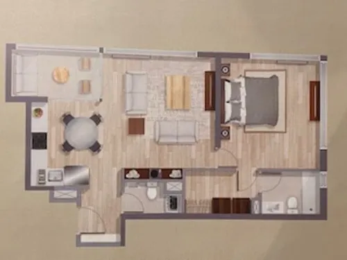 Departamento En Venta De 1 Dorm. En Vitacura (c. Goyenechea)
