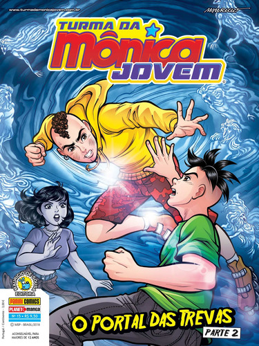 Turma da Mônica Jovem - Volume 15 (Série 2), de Mauricio de Sousa. Editora Panini Brasil LTDA, capa mole em português, 2018