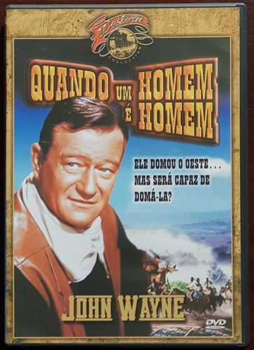 Dvd Quando Um Homem É Homem John Wayne 
