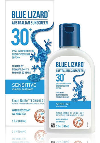 Protector Solar Spf30 Blue Lizard Protección Uva/uvb  148 Ml