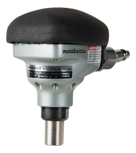 Metabo Hpt - Clavadora De Palma | Marca Profesional De Clavadoras Neumáticas | Agarre De Goma Sobremoldeado | Ajuste Giratorio De 360 Grados | Nariz Magnética | Ideal Para Espacios Reducidos | Nh90ab