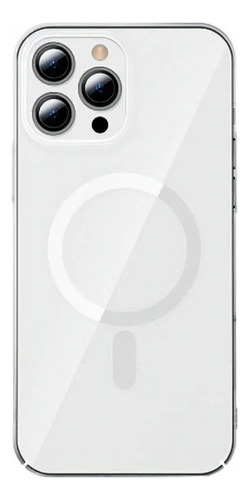 Capa De iPhone 13 Pro Max Transparente Carregar Sem Fio