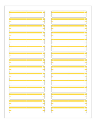 Archivo Carpeta Raya Etiqueta Hoja Para Inyeccion Tinta Pack