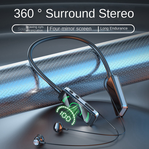5.3 Auriculares Con Cuello Colgante, Reducción De Ruido De E