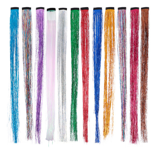 Extensiones De Cabello Coloreado Y Accesorios Para El Cabell