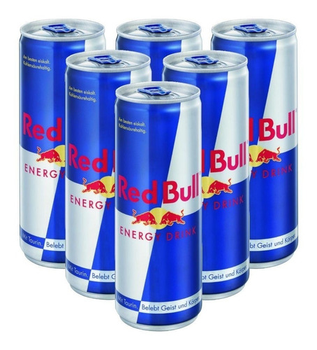 Kit C/15 Energético Red Bull Lata 250ml