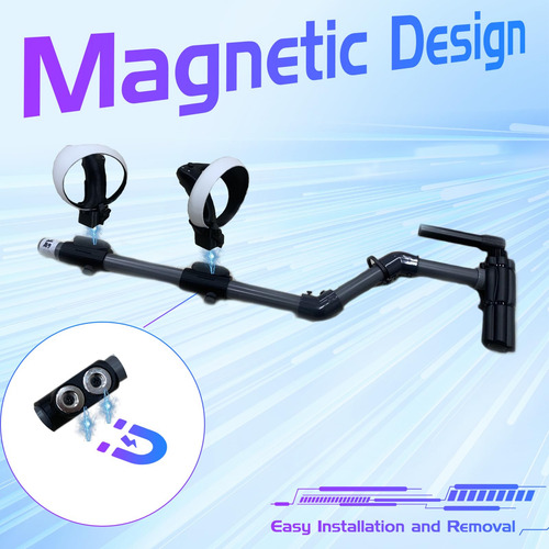 Vr Gunstock Hounyoln For Playstation Vr2 W/ Magnetic Attach