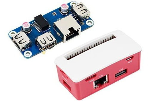 Hubs Usb Caja Hub Ethernet-usb Para Raspberry Pi Zero-zero W