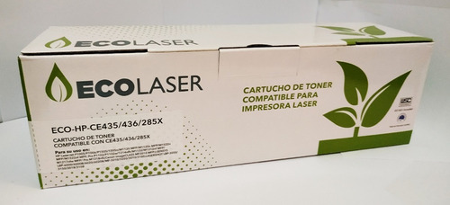 Toner Comp Ecolaser Cb435 / Cb-436   P1505 / M1120 / M1522